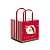 Sacola para Panetone - Natalino - 27,5x22x16cm - 10 UN - Cromus - Rizzo - Imagem 1