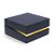Caixa Specialla para Meio Ovo Coração 200g 13x13x6,5cm Ouro e Preto - 06 unidades - Cromus Páscoa - Rizzo Embalagens - Imagem 2