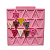 Molde de silicone Alfabeto Bandeirolas S10  Molds Planet Rizzo Confeitaria - Imagem 1