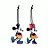 Enfeite para Pendurar - Mickey e Minnie LGBT - 2 unidades - Cromus - Rizzo - Imagem 1