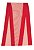 Fita Voal com Cetim Progresso  ZC009 38mm - 10m Cor 209 Vermelho - 01 Unidade - Progresso - Rizzo - Imagem 1