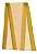 Fita Voal com Cetim Progresso  ZC009 38mm - 10m Cor 236 Bege - 01 Unidade - Progresso - Rizzo - Imagem 1