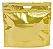 Sacola Metalizada com Zip P 46x43x5cm Dourado - 01 unidade - Cromus - Rizzo Embalagens - Imagem 1