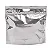 Sacola Metalizada com Zip P 32x40x5cm Prata - 01 unidade - Cromus - Rizzo Embalagens - Imagem 1