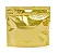 Sacola Metalizada com Zip P 32x40x5cm Dourado - 01 unidade - Cromus - Rizzo Embalagens - Imagem 1