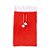 Saco Decorativo de Natal - Vermelho/Branco - 90cm - 1 unidade - Cromus - Rizzo - Imagem 1