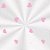 Saco Transparente Decorado - 15x22cm - Love Rosa - 100 unidades - Cromus - Rizzo Embalagens - Imagem 1
