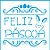Stencil Feliz Páscoa STXX-054 - Litoarte - Rizzo - Imagem 1