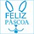 Stencil Coelho Feliz Páscoa STXX-055 - Litoarte - Rizzo - Imagem 1