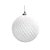 Bolas de Natal Pérola - Branco - 10cm  - 4 unidades - Cromus - Rizzo - Imagem 1