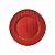 Sousplat Texturizado Vermelho - 33cm - 1 unidade - Cromus - Rizzo - Imagem 1