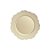 Sousplat Borda Trabalhada Ouro - 33cm - 1 unidade - Cromus - Rizzo - Imagem 1