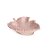 Prato Decorativo com Formato de Folha Rose Gold - 21cm - 1 unidade - Cromus - Rizzo - Imagem 1