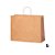 Sacola de Papel Horizontal G 28x38x12cm - Kraft 50 unidades - Cromus - Rizzo - Imagem 1
