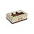 Caixa para 6 brigadeiros 12,5x8,5x4,5cm Brigadelícia Marfim - 10 unidades - Cromus - Rizzo Embalagens - Imagem 1