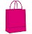 Sacola de Papel M 26x19,5x9,5cm - Pink - Embalagem Econômica - 10 unidades - Cromus - Rizzo - Imagem 1