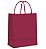 Sacola de Papel M 26x19,5x9,5cm - Marsala - Embalagem Econômica - 10 unidades - Cromus - Rizzo - Imagem 1
