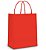 Sacola de Papel GG 39x32x16cm - Vermelho - 10 unidades - Cromus - Rizzo - Imagem 1
