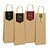 Sacola de Papel para Vinho com Tag - 35x13x8cm - Kraft - 10 unidades - Cromus - Rizzo - Imagem 1