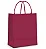 Sacola de Papel G 32x26,5x13cm - Marsala - Fundo Largo - 10 unidades - Cromus - Rizzo - Imagem 1