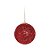 Kit Bolas Texturizadas Vermelhas - 10cm - 04 unidades - Cromus Natal - Rizzo - Imagem 1