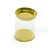 Tubo Lata Ouro - 8,5 x 6,3cm - 6un - Artegift - Rizzo - Imagem 1