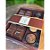 Caixa para Tablete de Chocolate e Brigadeiros Chevron Marrom - 8x13x3,2cm - 10 unidades - Cromus - Rizzo Embalagens - Imagem 1