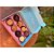 Caixa para 8 brigadeiros com 10 un. Pra Voce Rosa Cromus Rizzo Confeitaria - Imagem 1