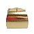Caixa Bem Casado Ouro Texturizado - 6,5x6,5x5,5cm - 12 unidades - Assk -  Confeitaria - Imagem 2