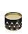 Lata para Bombons Preto Detalhes Ouro P - 7x10cm - 01 unidade - Cromus - Rizzo Embalagens - Imagem 1