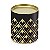 Lata para Bombons Preto Detalhes Ouro G - 12x10cm - 01 unidade - Cromus - Rizzo Embalagens - Imagem 1