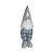 Papai Noel Decorativo em Pé - Azul - 45cm - 1 unidade - Rizzo - Imagem 1