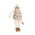 Menino Em Pé Jolie Rosa/Branco - 53cm - 1 unidade - Rizzo - Imagem 1