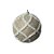Bola de Natal Decorada em Branco - 8cm - 3 unidades - Rizzo - Imagem 1