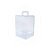 Caixa de acetato para Ovo 1kg -16x16x23 - 10 unidades - CAC - Imagem 1