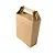 Caixa Sacolinha S3 (18cm x 16m x 6cm) Kraft 10 unidades Assk Rizzo Embalagens - Imagem 2