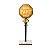 Placa Decorativa com Led Noel Pare Aqui 90cm - 01 unidade - Cromus Natal - Rizzo Embalagens - Imagem 1