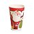 Copo Papai Noel Bamboo 400ml - 01 unidade - Cromus Natal - Rizzo - Imagem 1