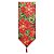 Caminho de Mesa Poinsettia 180cm - 01 unidade - Cromus Natal - Rizzo - Imagem 1