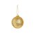 Bola Glitter Ouro 04cm - 12 unidades - Cromus Natal - Imagem 1