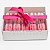 Caixa para 10 Macarons com Berço Ref. M10BCB Branco - 10,5x14,5x5cm - 1 Unidade - San Felipo Rizzo Confeitaria​ - Imagem 1