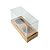 Caixa Mini Cupcake com Tampa Transparente 2 Cavidades (11cm x 9cm x 5,5cm) Kraft 10 unidades Assk Rizzo Confeitaria - Imagem 1