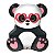 Balão de Festa Microfoil 32" 81cm - Panda Apaixonado - 01 Unidade - Qualatex - Rizzo Balões - Imagem 1