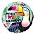 Balão de Festa Microfoil 18" 45cm - Aniversário Tropical Tucano - 01 Unidade - Qualatex - Rizzo Balões - Imagem 1