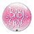 Balão de Festa Bubble 22" 56cm - Baby Girl - 01 Unidade - Qualatex - Rizzo Balões - Imagem 1