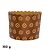 Forma Panetone 100 g - Decorada Marrom - 25 unidades - Imagem 1