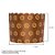 Forma Panetone 100 g - Decorada Marrom - 25 unidades - Imagem 2