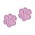 Molde de Silicone Patinhas de Cachorro Médias Ref. 336 Flexarte Rizzo Confeitaria - Imagem 2