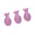 Molde de silicone Trio de Abacaxis Ref. 524 Flexarte - Imagem 2