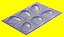 Forma Ovo Liso 50g Porto Formas Ref 300 - Imagem 1